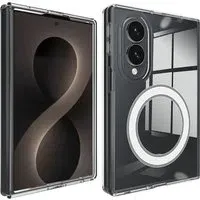Custodia MagSafe per Samsung Galaxy Z Fold8 F971, Techsuit, Pro, Trasparente
