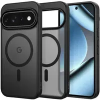 Custodia MagSafe per Google Pixel 11 Pro XL / 10 Pro XL / 9 Pro XL, Tech-Protect, Magmat, Nero Opaco