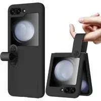 Custodia per Samsung Galaxy Z Flip5 F731, Nillkin, Flex, Nera