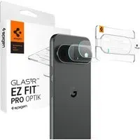 Pellicola protettiva per fotocamera posteriore Spigen GlastR EZ FIT Optik Pro per Google Pixel 11 Pro XL, vetro temperato, set da 2 pezzi, trasparente AGL11489