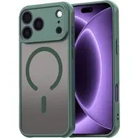 Custodia MagSafe per Apple iPhone 18 Pro / 17 Pro, Techsuit, HaloFrost II, Verde
