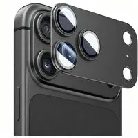 Pellicola protettiva per fotocamera posteriore Lito Crown Halo AR + AF per Apple iPhone 18 Pro Max, vetro temperato, nero