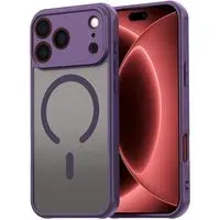 Custodia MagSafe per Apple iPhone 18 Pro Max / 17 Pro Max, Techsuit, HaloFrost II, Viola
