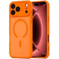 Custodia MagSafe per Apple iPhone 18 Pro Max / 17 Pro Max, Techsuit, HaloFrost II, Arancione