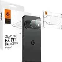 Pellicola protettiva per fotocamera posteriore Spigen GlastR EZ FIT Optik Pro per Google Pixel 11, vetro temperato, set da 2 pezzi, trasparente AGL11479