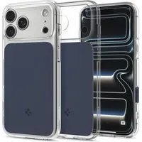 Custodia MagSafe per Apple iPhone 18 Pro Max / 17 Pro Max, Spigen, Ultra Hybrid T, Blu Opaco ACS12135