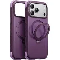 Custodia MagSafe per Apple iPhone 18 Pro Max / 17 Pro Max, Torras, Ostand Q3 Rugged, Viola