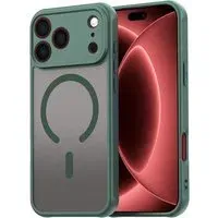 Custodia MagSafe per Apple iPhone 18 Pro Max / 17 Pro Max, Techsuit, HaloFrost II, Verde