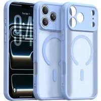 Custodia MagSafe per Apple iPhone 18 Pro Max / 17 Pro Max, Techsuit, HaloFrost II, Blu