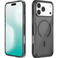 Custodia MagSafe per Apple iPhone 18 Pro / 17 Pro, Nillkin, Nature Pro, Nera Trasparente