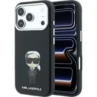 Custodia MagSafe per Apple iPhone 18 Pro / 17 Pro, Karl Lagerfeld, Ikonik Sketch, Nera