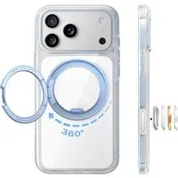 Custodia MagSafe per Apple iPhone 18 Pro / 17 Pro, Torras, Ostand O3 Light, Blu