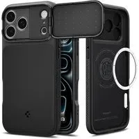 Custodia MagSafe per Apple iPhone 18 Pro Max / 17 Pro Max, Spigen, Optik Armor, Nera ACS09900