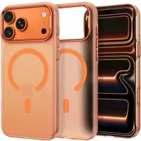 Custodia MagSafe per Apple iPhone 18 Pro Max / 17 Pro Max, Tech-Protect, MagZero, Arancione Opaco