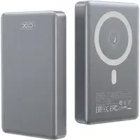 Batteria Esterna Wireless XO Design PR294, 10000mAh, 20W, PD + FQI, 1 x QI - 1 x USB-C, Grigio