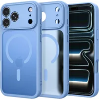 Custodia MagSafe per Apple iPhone 18 Pro / 17 Pro, Tech-Protect, BasicMag, Blu Opaco