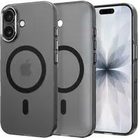 Custodia MagSafe per Apple iPhone 17, Tech-Protect, MagZero, Nero Opaco