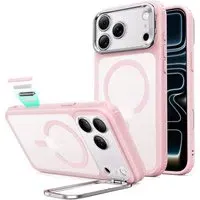 Custodia MagSafe per Apple iPhone 18 Pro / 17 Pro, ESR, Classic Hybrid Kickstand, Rosa Satinata