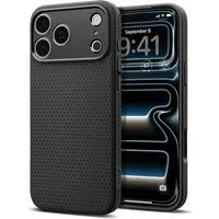 Custodia per Apple iPhone 18 Pro Max / 17 Pro Max, Spigen, Liquid Air, Nero Opaco ACS12111