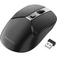 Mouse Wireless Borofone BG5, 1600DPI, Nero