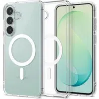 Custodia MagSafe per Samsung Galaxy S26 FE S741, Spigen, Ultra Hybrid, Trasparente Bianca ACS11636
