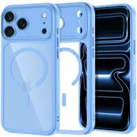 Custodia MagSafe per Apple iPhone 18 Pro Max / 17 Pro Max, Tech-Protect, MagPeak CC, Blu