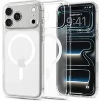 Custodia MagSafe per Apple iPhone 18 Pro / 17 Pro, Spigen, Ultra Hybrid, Bianco Satinato ACS12161