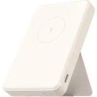 Batteria Esterna Wireless Xiaomi Mi Magnetic, 6000mAh, 15W, PD + FQI, 1 x QI - 1 x USB-C, Beige BHR9074GL