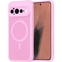 Custodia MagSafe per Google Pixel 11 Pro XL, Techsuit, HaloFrost II, Rosa