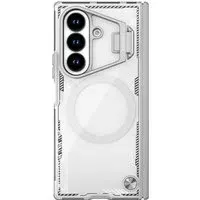 Custodia MagSafe per Samsung Galaxy Z Fold7 F966, Nillkin, Iceblade Prop con ritaglio per fotocamera, Grigio