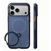 Custodia MagSafe per Apple iPhone 18 Pro / 17 Pro, Torras, Ostand Q3 Air, Blu Scuro