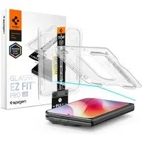 Pellicola protettiva per schermo esterno Spigen GlastR EZ FIT Pro HD per Apple iPhone Duo, Vetro temperato, Full Glue AGL12014