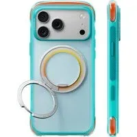 Custodia MagSafe per Apple iPhone 18 Pro / 17 Pro, Torras, O3 Air Core, Turchese