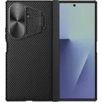 Custodia MagSafe per Samsung Galaxy Z Fold7 F966, Nillkin, CamShield Prop con copriobiettivo in metallo, Nera