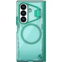 Custodia MagSafe per Samsung Galaxy Z Fold7 F966, Nillkin, Iceblade Prop con ritaglio per fotocamera, Verde