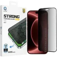Pellicola protettiva per schermo Privacy Lito D+ Max Strong per Apple iPhone 18 Pro Max, Vetro temperato, Full Glue