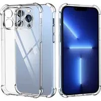 Custodia per Apple iPhone 13 Pro Max, Techsuit, Shockproof Clear, Trasparente