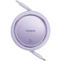 Cavo Dati e Ricarica USB-C - Lightning Baseus Free2Pull Mini Retrattile, 20W, Viola P10364501511-00