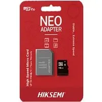 Scheda di memoria microSDHC Hiksemi, 16Gb, Classe 10, con adattatore HS-TF-C1/16G/a