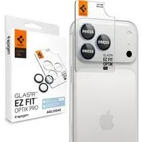 Pellicola protettiva per fotocamera posteriore Spigen GlastR EZ FIT Optik Pro per Apple iPhone 18 Pro / 18 Pro Max, vetro temperato, set da 2 pezzi, blu AGL12045