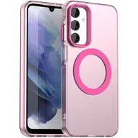 Custodia MagSafe per Samsung Galaxy A25 A256, Techsuit, CandyCase, Rosa