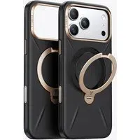 Custodia MagSafe per Apple iPhone 18 Pro Max / 17 Pro Max, Torras, QPRO Leather, Nera