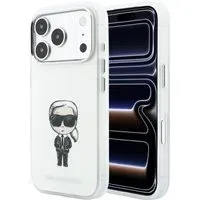 Custodia MagSafe per Apple iPhone 18 Pro / 17 Pro, Karl Lagerfeld, HC IML Ikonik Sketch Print, Beige