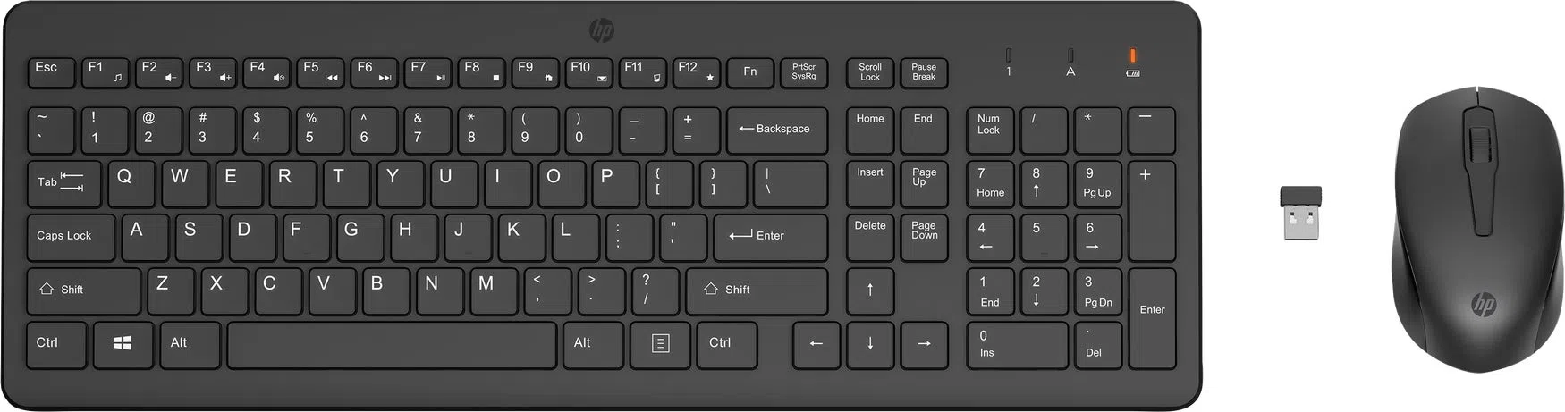 Kit Tastiera e Mouse Wireless HP 330 multidispositivo - Layout QWERTY Italiano