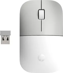 Mouse Wireless HP Z3700 - Bianco Ceramic e Grigio