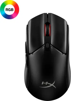 HyperX Pulsefire Haste 2 Core Wls – Mouse da gaming (nero/nero)