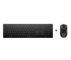 Kit Tastiera e Mouse Wireless e Bluetooth Multi Device HP 490C  - Nero - Layout QWERTY Italiano