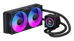OMEN Sistema di Raffreddamento a Liquido da 240mm aRGB con Display LCD Personalizzabile