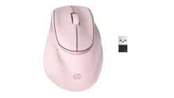Mouse Wireless Ergonomico HP 720 - Rosa