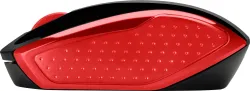 Mouse Wireless HP 200 - Rosso
